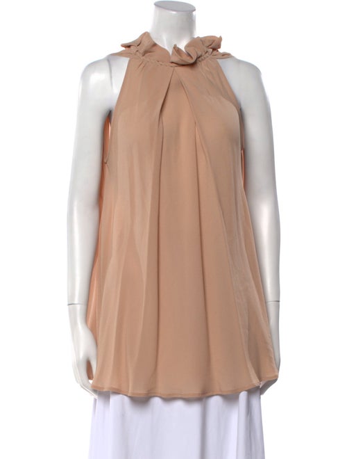 Fendi Mock Neck Sleeveless Tunic