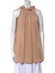 Fendi Mock Neck Sleeveless Tunic