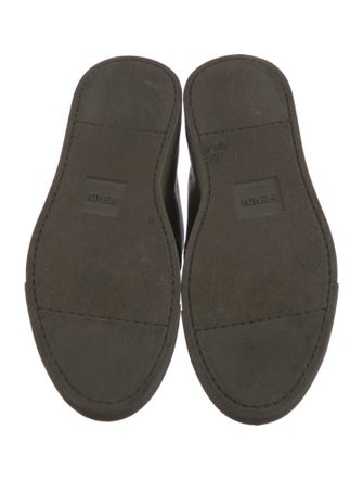 Fendi Zucca FF Logo Leather Sneakers