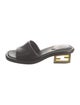 Fendi Leather Slides