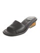 Fendi Leather Slides