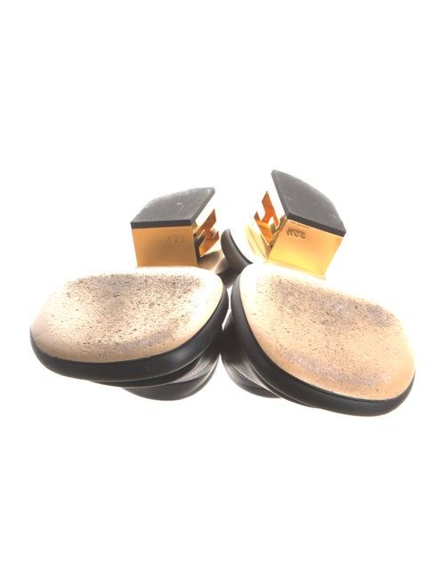 Fendi Leather Slides