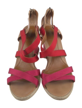 Fendi Canvas Sandals
