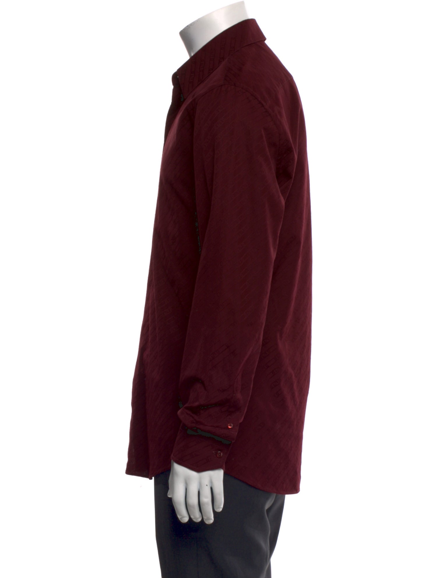 Fendi Long Sleeve Dress Shirt