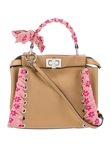 Fendi Totes Leather Peekaboo Mini