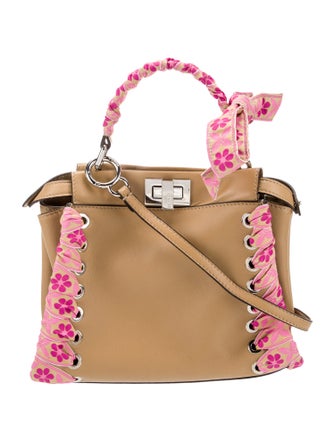 Fendi Leather Peekaboo Mini
