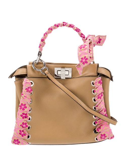 Fendi Leather Peekaboo Mini