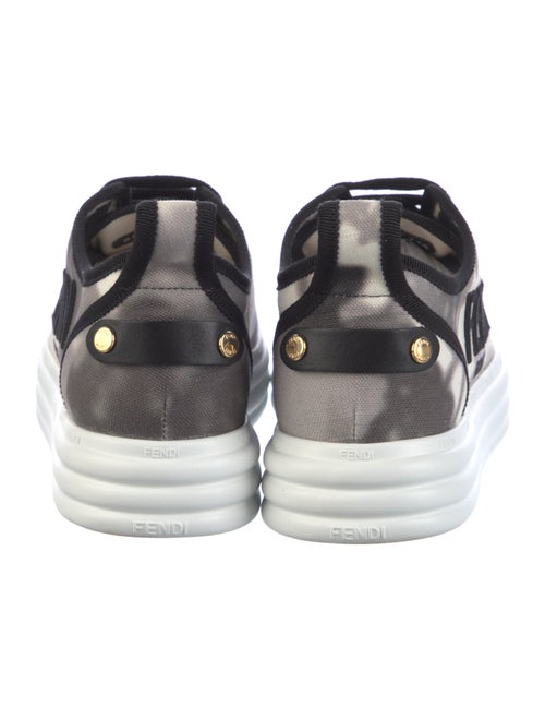 Fendi Canvas Printed Sneakers
