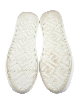 Fendi Canvas Printed Sneakers