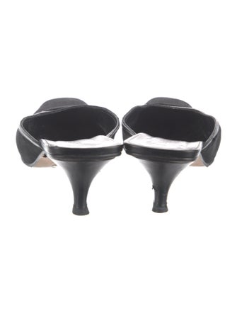 Fendi Zucca FF Logo Canvas Mules