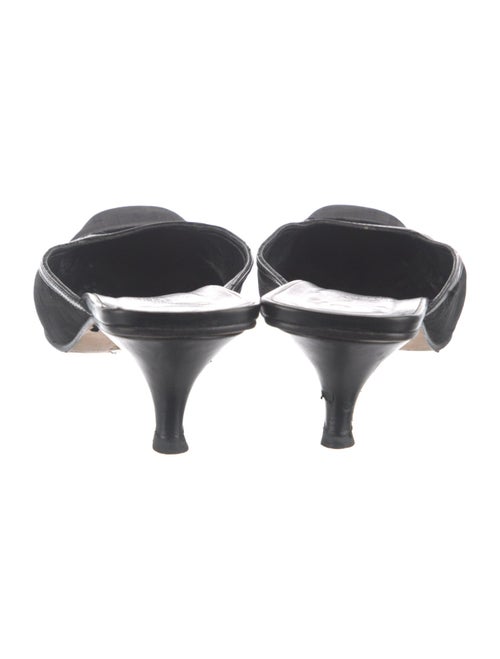 Fendi Zucca FF Logo Canvas Mules