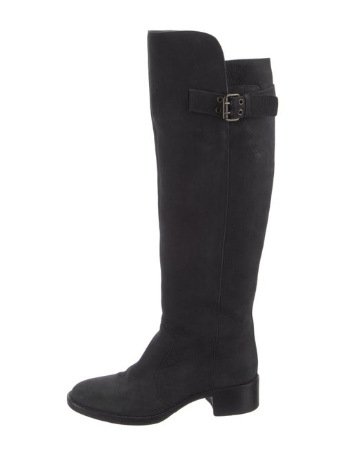 Fendi Suede Riding Boots