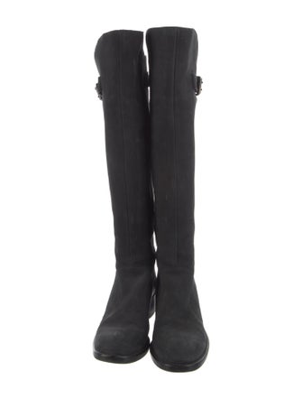 Fendi Suede Riding Boots