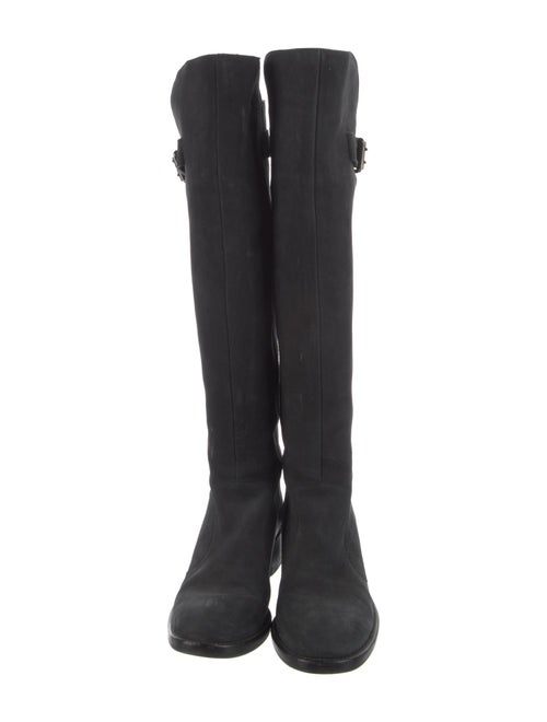 Fendi Suede Riding Boots