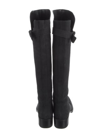 Fendi Suede Riding Boots