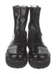 Fendi Patent Leather Combat Boots