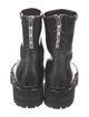 Fendi Patent Leather Combat Boots