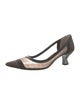 Fendi Zucca FF Logo Mesh Pumps