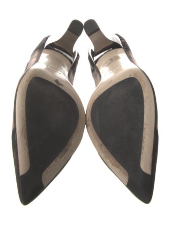 Fendi Zucca FF Logo Mesh Pumps