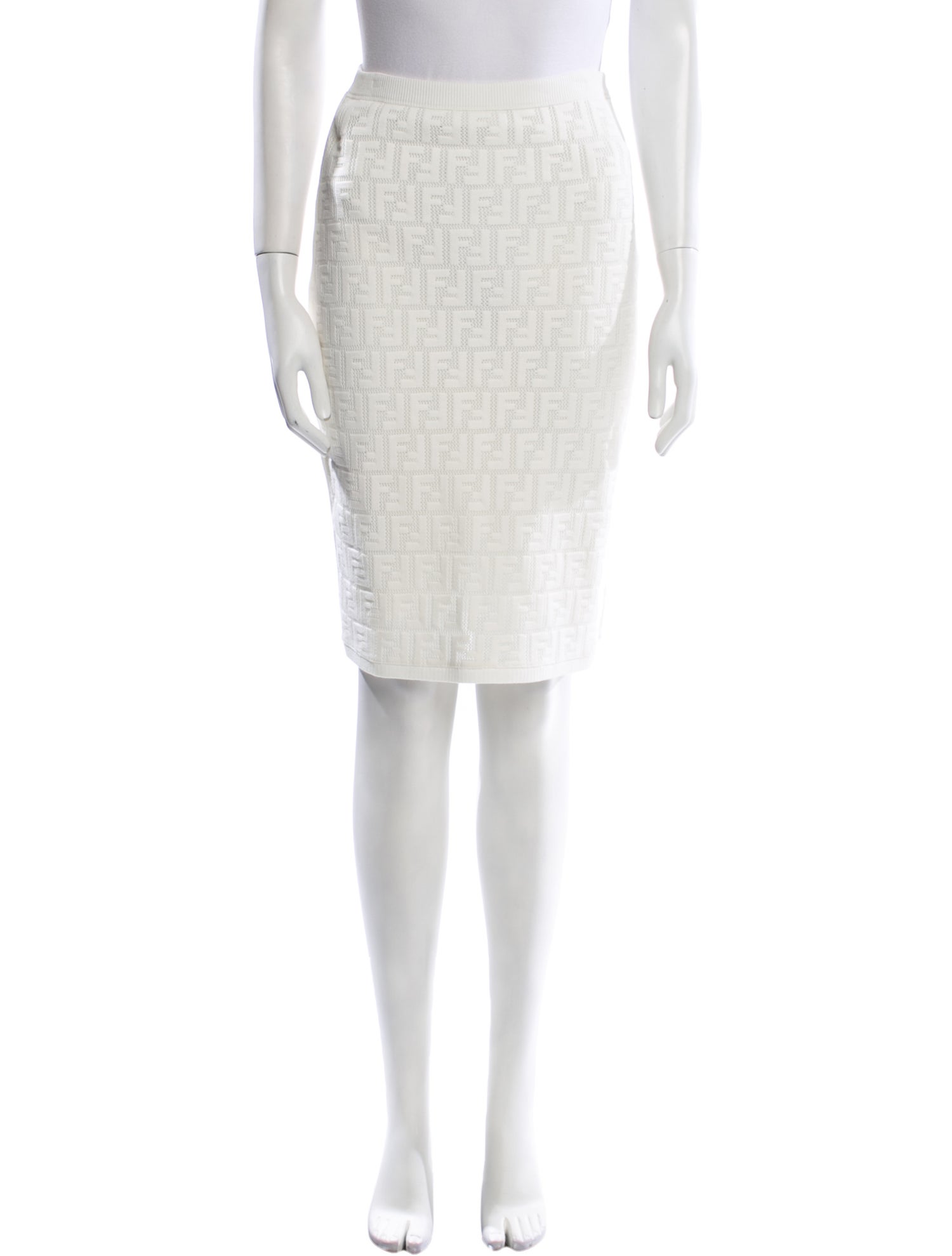 Fendi Midi Length Skirt