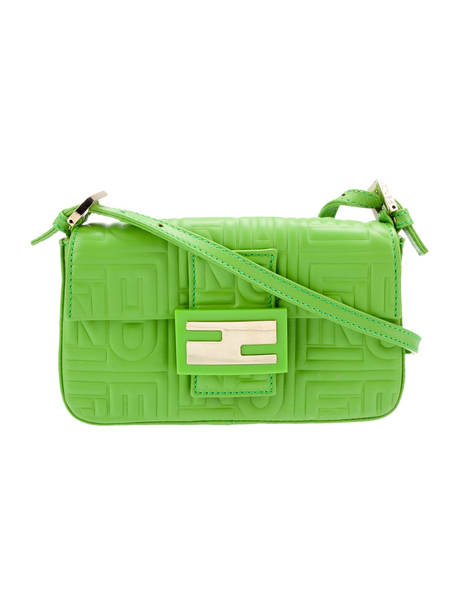 Fendi Leather Baguette