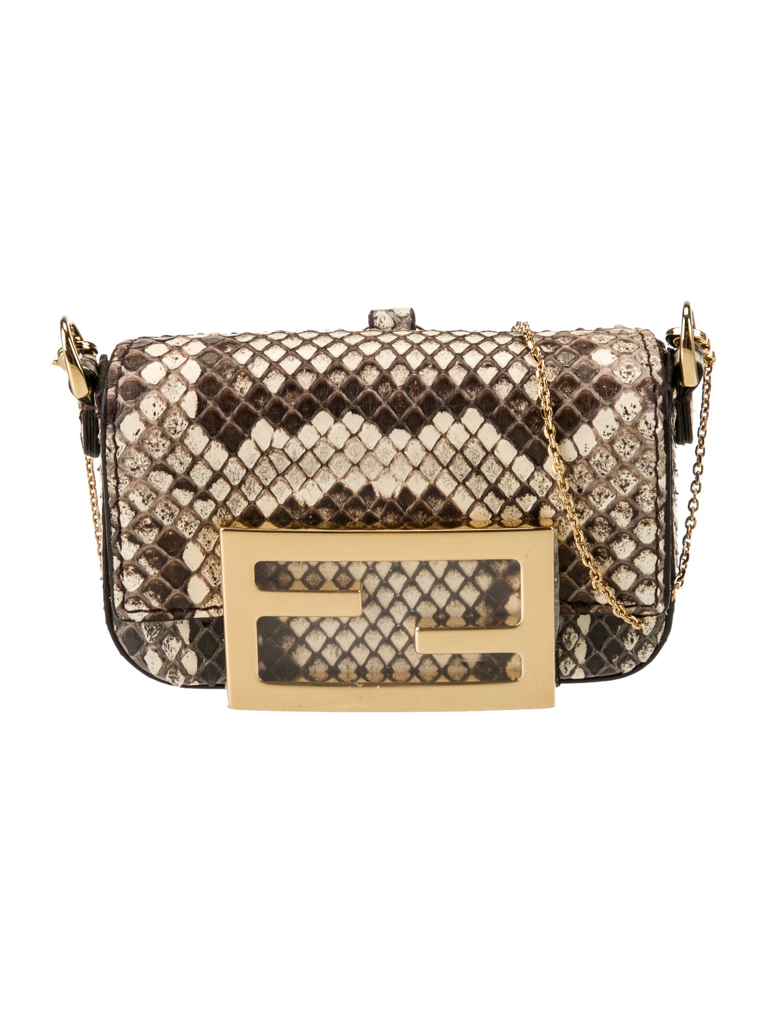 Fendi Python Baguette Nano 2022 w/ Tags