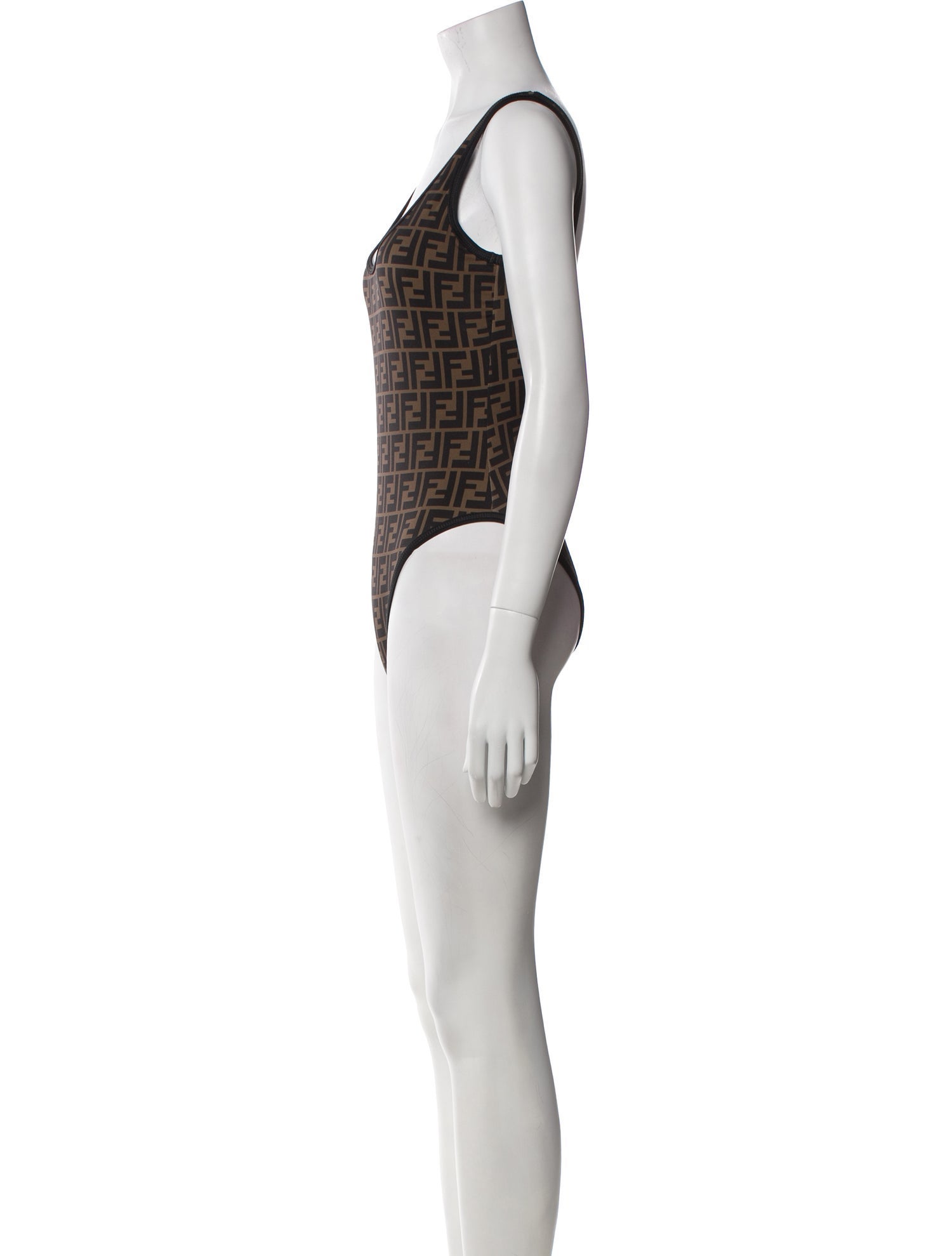 Fendi Printed One-Piece w/ Tags