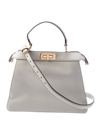 Fendi Leather Peekaboo Medium