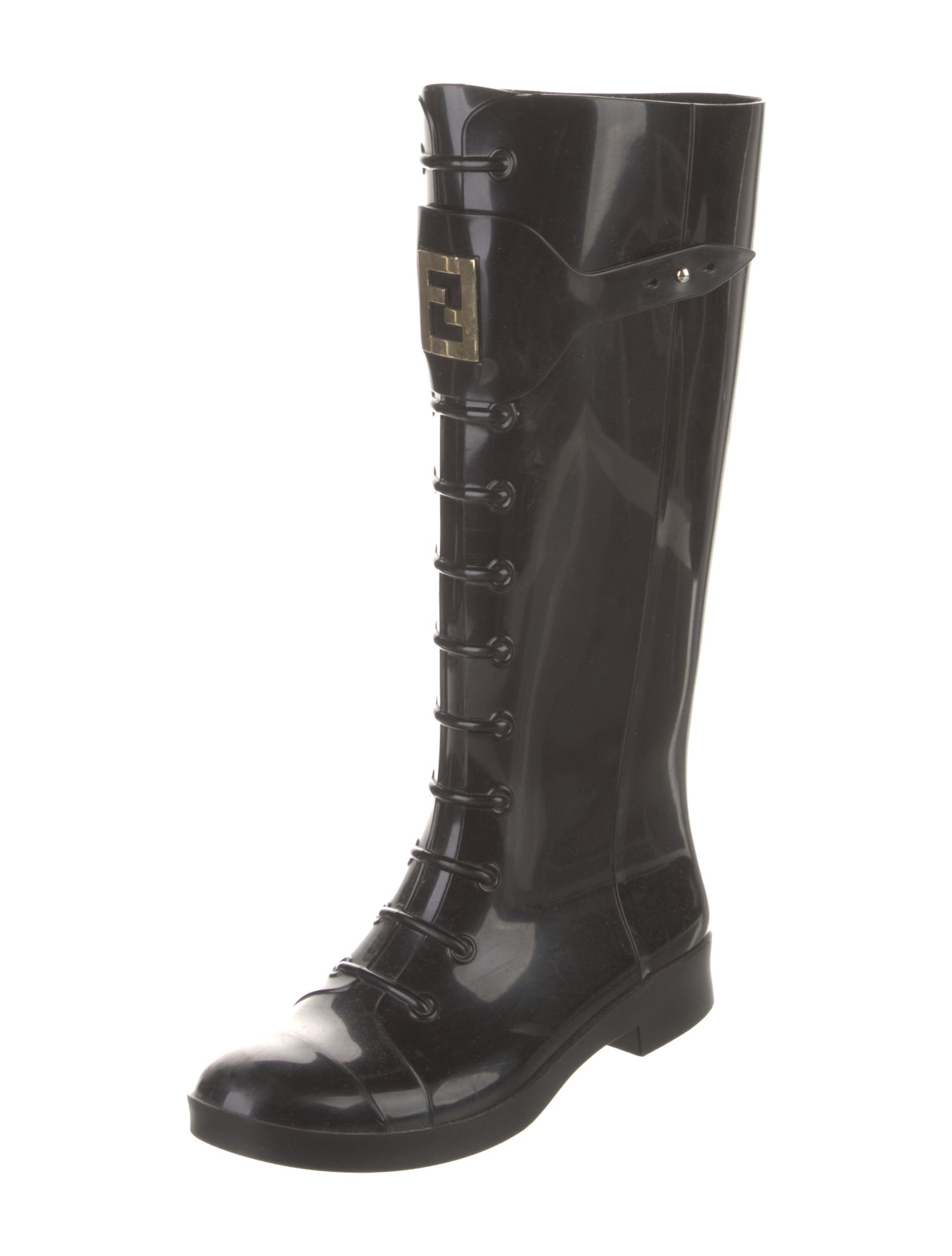 Fendi Rubber Rain Boots
