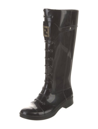 Fendi Rubber Rain Boots