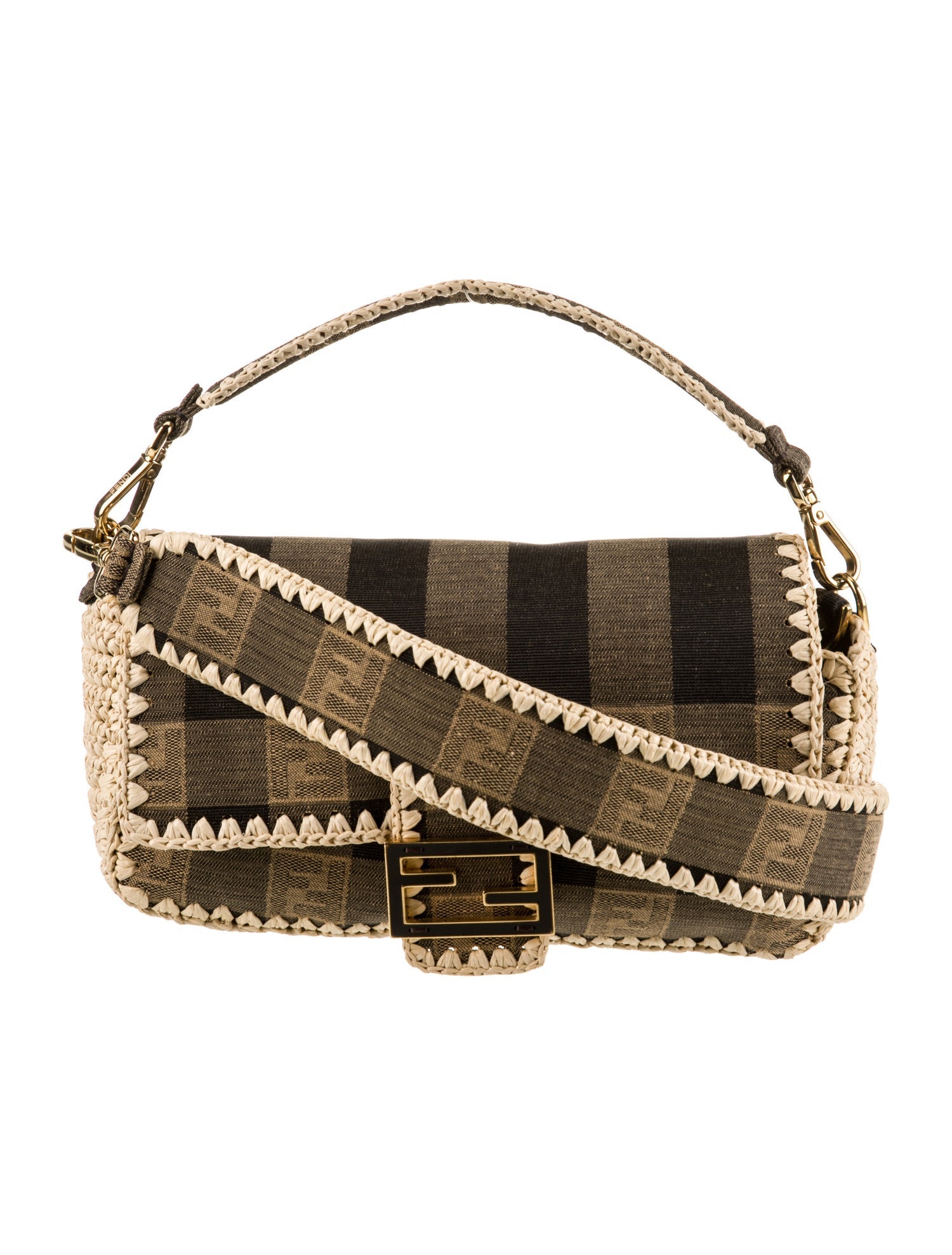 Fendi Pequin Baguette