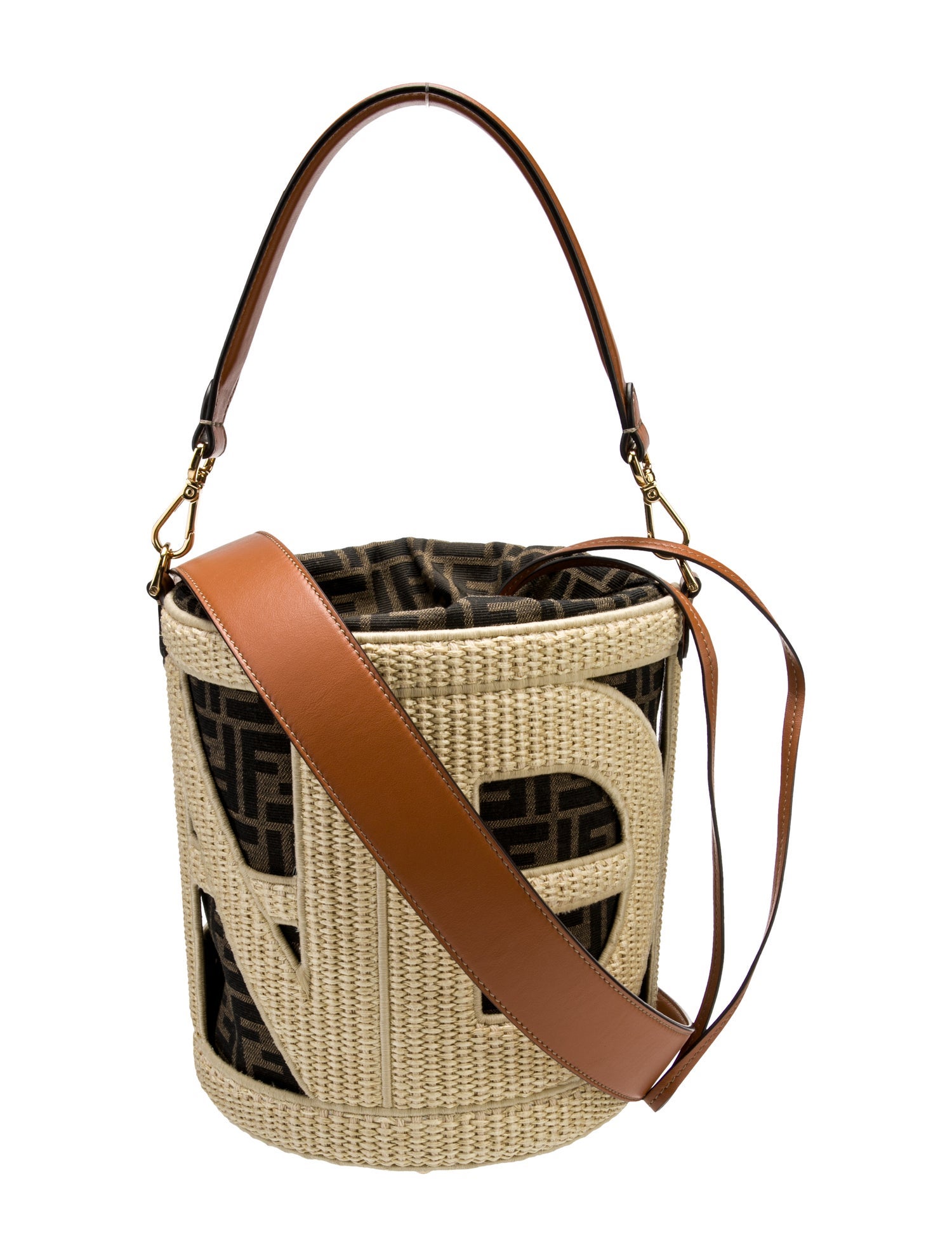 Fendi Zucca FF Bucket Bag 2023 w/ Tags