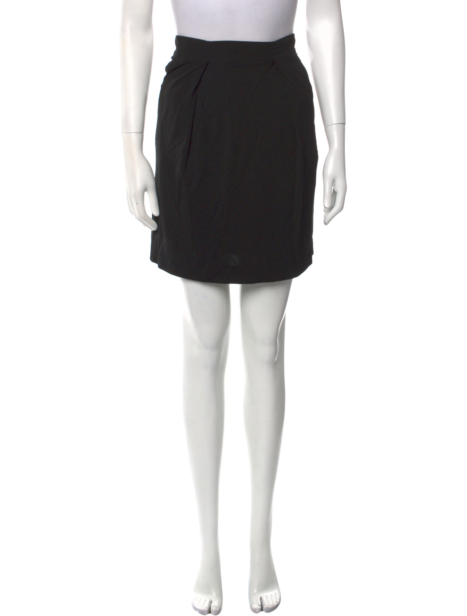 Fendi Pleated Accents Mini Skirt