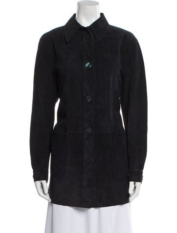 Fendi Coats Vintage Leather Coat Us6, It42 | M