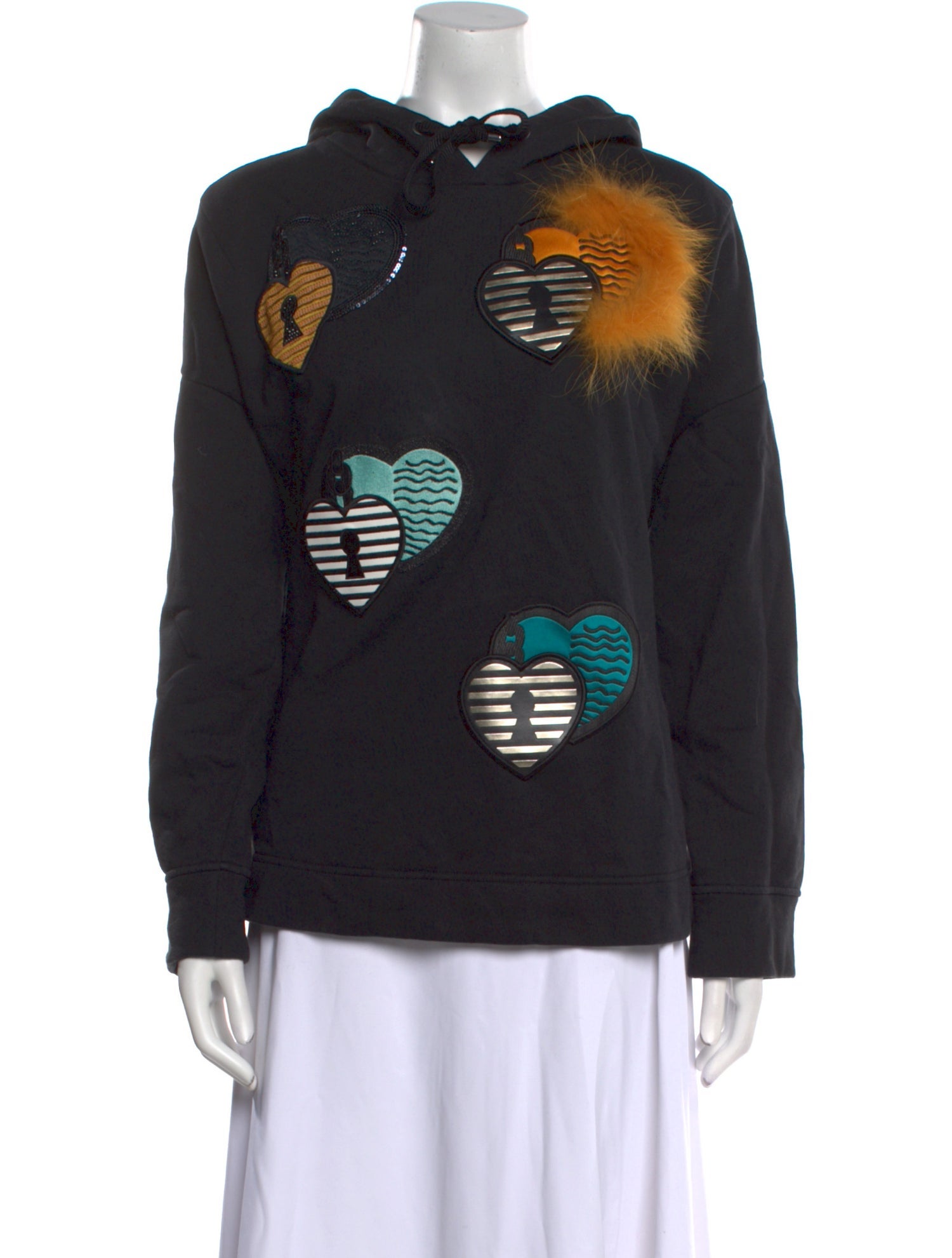 Fendi Graphic Print Crew Neck Sweatshirt