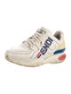 Fendi Leather Printed Chunky Sneakers