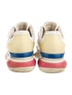 Fendi Leather Printed Chunky Sneakers
