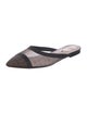 Fendi Zucca FF Logo Mesh Mules
