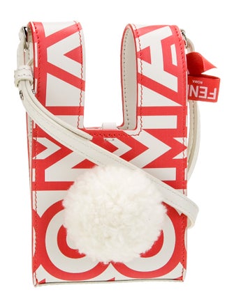 Fendi x Marc Jacobs Leather Bustina Bunny Mini 2022