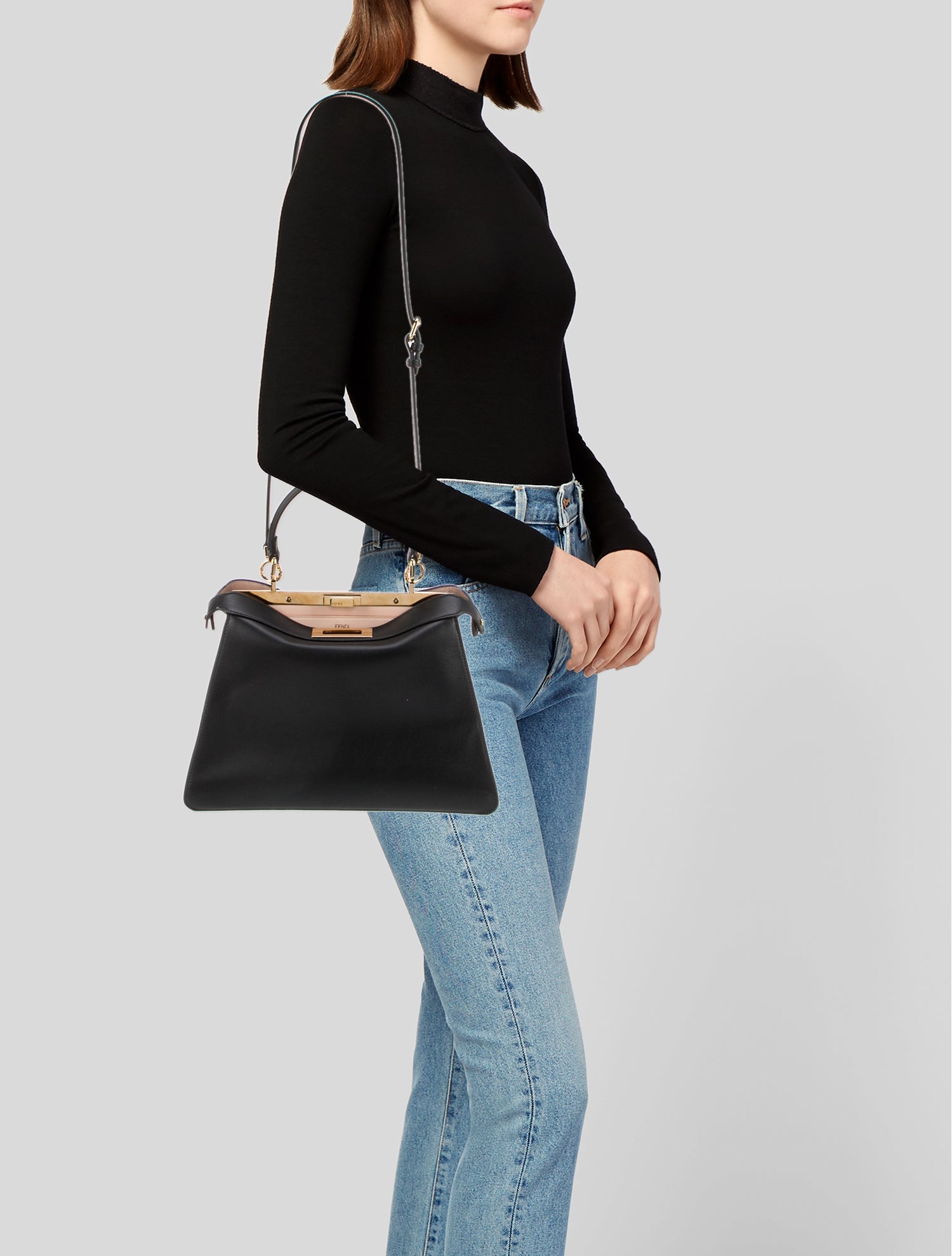 【FENDI】BAGUETTE BALLERINA◆8F8689AOLL Fendi Baguette - White Shoulder Bags, Handbags - FEN344930