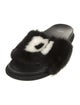 Fendi Mink Slides
