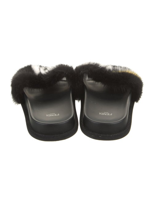 Fendi Mink Slides