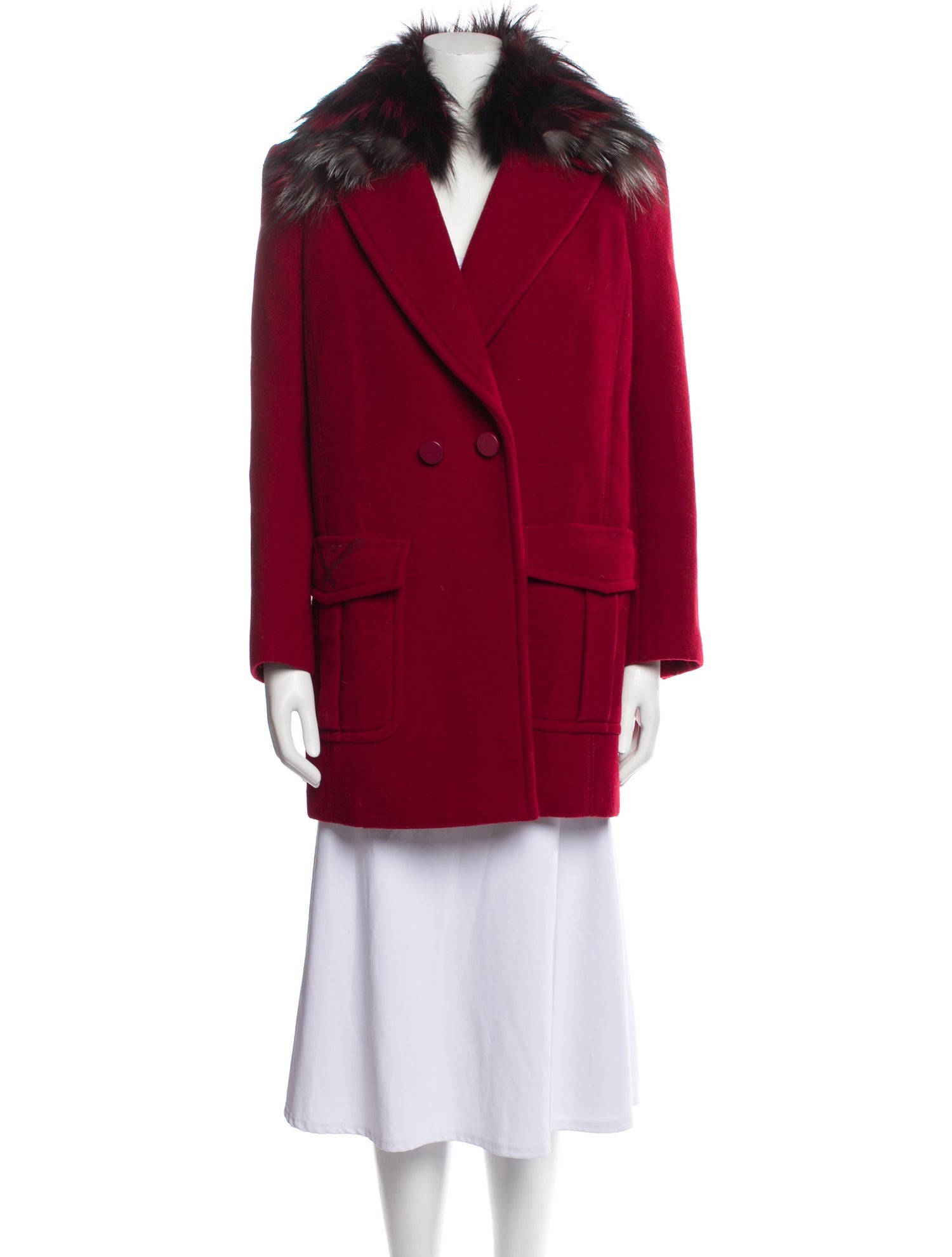 Fendi Virgin Wool Coat