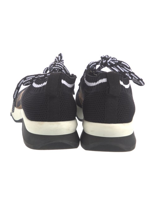 Fendi Zucca FF Logo Colorblock Pattern Sock Sneakers