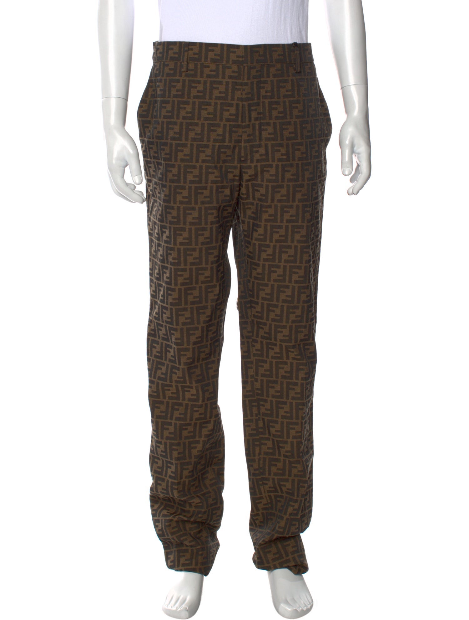 Fendi Zucca FF Logo Pants w/ Tags