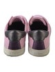 Fendi Monsters Motif Leather Sneakers