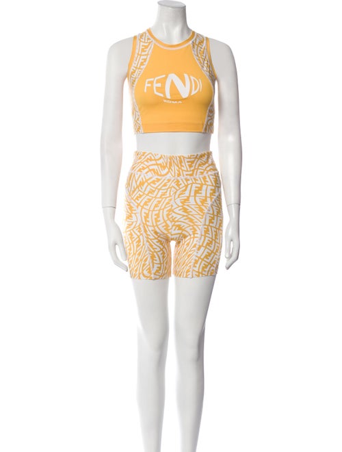 Fendi Printed Short Set