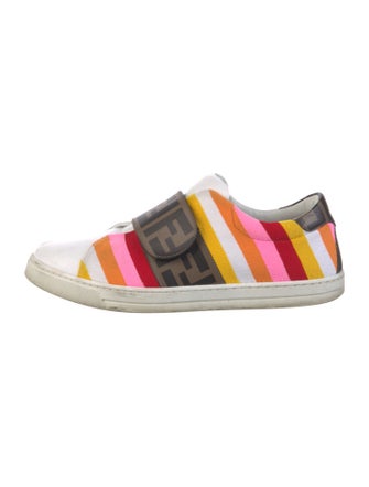 Fendi Zucca FF Logo Canvas Sneakers