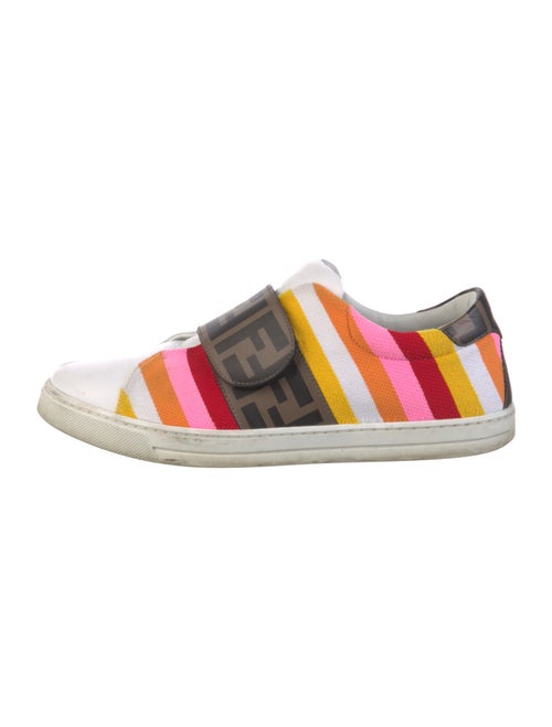 Fendi Zucca FF Logo Canvas Sneakers