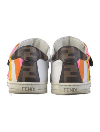 Fendi Zucca FF Logo Canvas Sneakers
